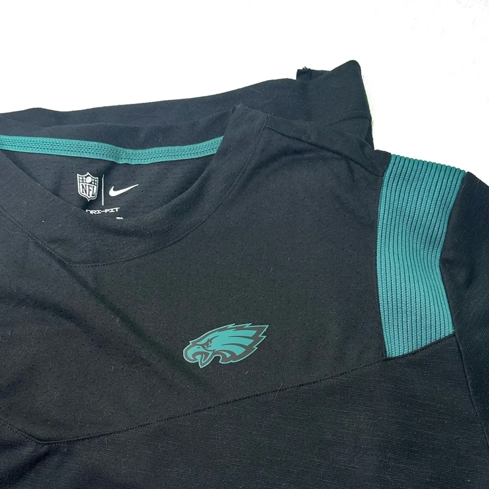 Nike Philadelphia Eagles Sideline Dri-FIT Tee 3XL Black NFL Performance